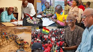 Just In Caught In 4k Nana Addo Gives TUC Leaders Money To Call Off Demonstration [upl. by Iorgos173]