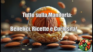 La Mandorla Benefici Ricette e Curiosità [upl. by Ahsyekal]