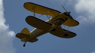 Stolp SA300 Starduster Too N46RS Departing Southwest Washington Regional Airport [upl. by Anillek318]