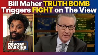 Bill Maher TRUTH BOMB Triggers HEATED Argument on The View [upl. by Airtemad358]