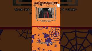 Would You Rather CHECK OUT crazypiecesofpuzzles halloween horrorstories scary games jokes [upl. by Anahtor]