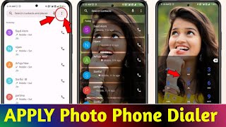 Discover the Hidden Feature  Phone Dialer per Apne Photo Kaise Lagaye [upl. by Ajax]