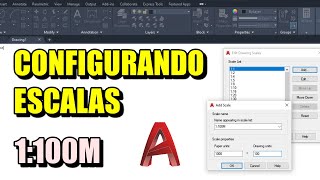 Como configurar a ESCALA em METROS rapidamente no AutoCAD [upl. by Rivalee785]