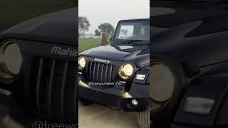 2023 BLACK MAHINDRA THAR  Full video on channel  4X4  TOP END MODEL TharMahindra [upl. by Yesteb]