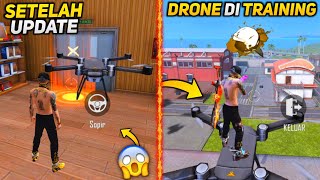 TOP 5 TRIK DAN BUG TERBARU DI FREE FIRE SETELAH UPDATE  Drone Training Ground [upl. by Sualk178]