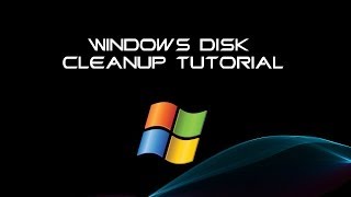 Windows Disk Cleanup Tutorial [upl. by Olia]