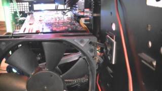 Antec 1200 Optional Fan Install [upl. by Ramsa]