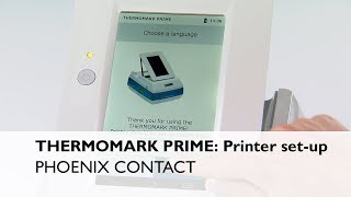 THERMOMARK PRIME – Printer setup [upl. by Killam]