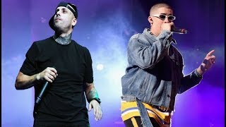 Te Bote REMIX LIVE  FIRST TIME Bad Bunny Ozuna Nicky Jam Casper Nio García Darell [upl. by Synned430]