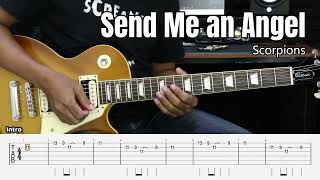 Send Me an Angel  Scorpions  Guitar Instrumental Cover  Tab [upl. by Taddeo]