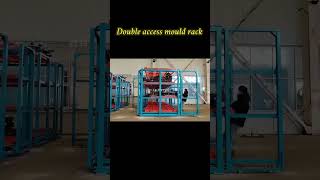 Sheet metal storage rack system  double access mould rack storagesolution [upl. by Adalard243]