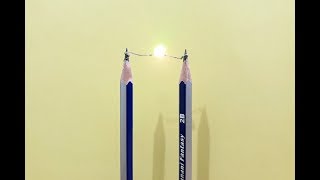 How To Make Mini Pencil Electricity Light  Homemade  USA TECH [upl. by Nyberg247]