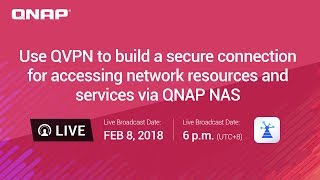 Use QVPN to build a secure connection for accessing network resources and services via QNAP NAS [upl. by Alyakem]