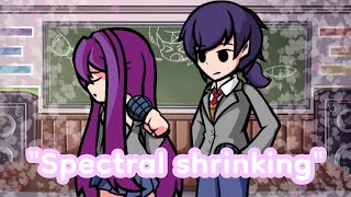 Spectral Shrinking Shrinking Violet SpookyMix  Yuri and Arizuha cover [upl. by Ahsiekim397]