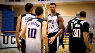 NBA Rooks Willie CauleyStein at Training Camp [upl. by Retnuh]