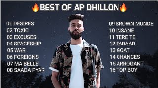 Best of Ap dhillon  ap dhillon all songs jukebox  punjabi songs  new punjabi songs 2022 [upl. by Hsiekal]