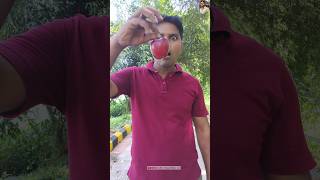 Apple 🍎 bite great magic 😱💯 tutorial trending viralvideo youtubeshorts ytshorts [upl. by Denis]