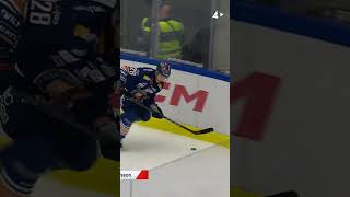 Filip Eriksson skjuter in 3–0pucken för Växjö [upl. by Nomihs]