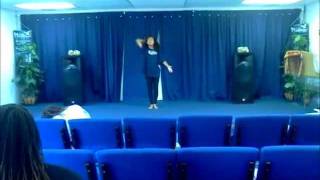 Me Dancing to Waging War by Cece Winans [upl. by Aisyram]