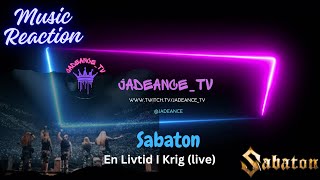 Epic Reaction to Sabatons quotEn Livstid I Krigquot Live ⚔️  Immersive Experience [upl. by Aznaed]