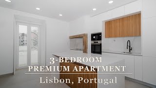 3Bedroom Apartment For Sale in Downtown Lisbon  Portugal [upl. by Sutniuq249]