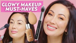 Glowy Makeup MustHaves Foundation Brushes and More Products You Need  Susan Yara [upl. by Nyledam]