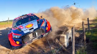 Best of WRC Rally Chile 2023  Crashes Action and Raw Sound [upl. by Reddy]