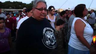 Muscogee Creek Nation Festival 2011  opening night Stomp Dance [upl. by Lybis]