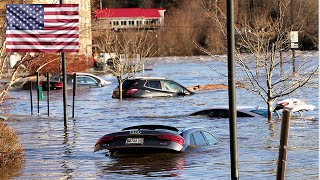 USA now Maine South Carolina New York and Pennsylvania Floods hit the Northeast [upl. by Edea]