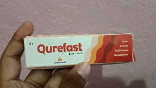 qurefast skin cream in hindi ll qurefast cream used in Hindi [upl. by Sutton]