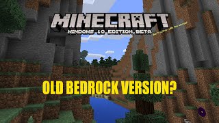 PLAYING OLD Windows 10 BETA MINECRAFT CLASSIC [upl. by Akemrehs151]