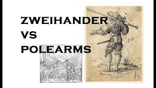 Zweihander vs Polearm How twohanded swords are different to pole weapons [upl. by Darcey626]