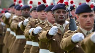 The British Grenadiers  Royal Regiment of Fusiliers Quick March [upl. by Lightman]