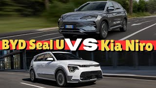 Is BYD Seal U Really Worth Extra 10000 BYD Seal U 2024 VS Kia Niro EV advance 2024 [upl. by Ocinemod]