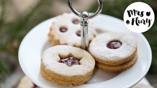 Spitzbuben Hildabrötchen Linzeraugen  Gesunde Variante ohne Zucker vegan [upl. by Marwin]