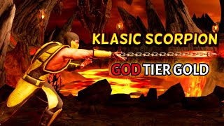 MK Mobile Klassic Scorpion is Stier Gold Card His Special 1 is AMAZING [upl. by Amilas519]