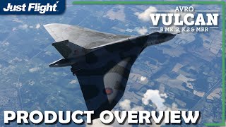 Avro Vulcan for MSFS  Product Overview from Just Flight [upl. by Esinrahc]