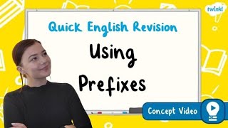 How Do You Use Prefixes  KS2 English Concept Video [upl. by Rosenberger421]