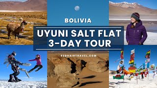 Uyuni Salt Flat 3Day Tour Vlog  Lagoons Flamingos Deserts and Other Wonders of Bolivia [upl. by Idolla955]