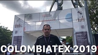 Visitamos la feria  Máquinas Confección  Colombiatex 2019  Profe Suescún  4k [upl. by Kenison268]