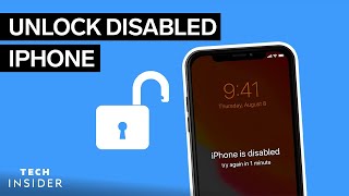 How To Unlock A Disabled iPhone [upl. by Odnaloy333]