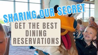 Disney World Dining Reservations Everything You Need to Know [upl. by Roee]