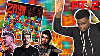 REACTION THIS IS ART  🔥 RAP FAN REACTS TO ZAYN MALIKS NEW ALBUM  Nobody is listening PT 2 [upl. by Morvin]