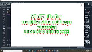 text and number detection by using pytesseract OCR شرح عربي [upl. by Enitsirhk125]