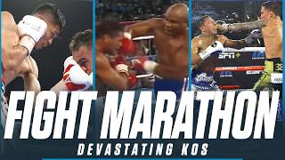 The Most Devastating Knockouts Of All Time  FIGHT MARATHON [upl. by Asirret]