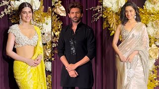 Manish Malhotras Diwali Party Kiara Advani Kriti Sanon amp More Dazzle in Stunning Outfits [upl. by Herwig]