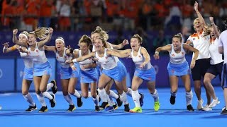 Netherlands winning gold vs China 11 shootout 31 womens hockey highlights Paris Olympic 2024 [upl. by Sawyer]