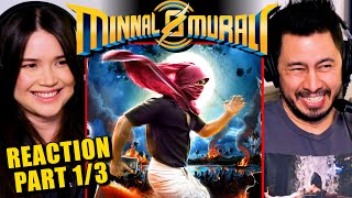 MINNAL MURALI  Movie Reaction Part 1  Tovino Thomas  Basil Joseph  Indian Superhero Movie [upl. by Sonitnatsnoc]