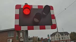 antrim station level crossing co antrim 21124 [upl. by Akimit]