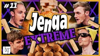 JENGA EXTREME met Milan Link Duncan en Joost  SPELLETJESAVOND  LOGS3  11 [upl. by Mattson]